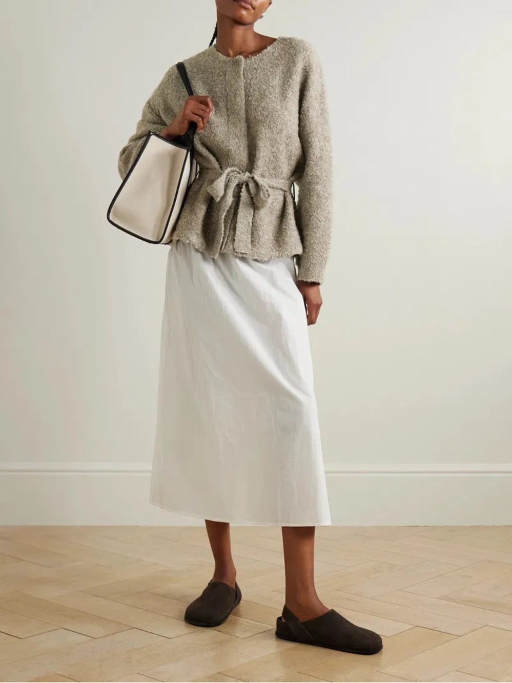 Deiji studios belted cardigan - Picture 2 of 4